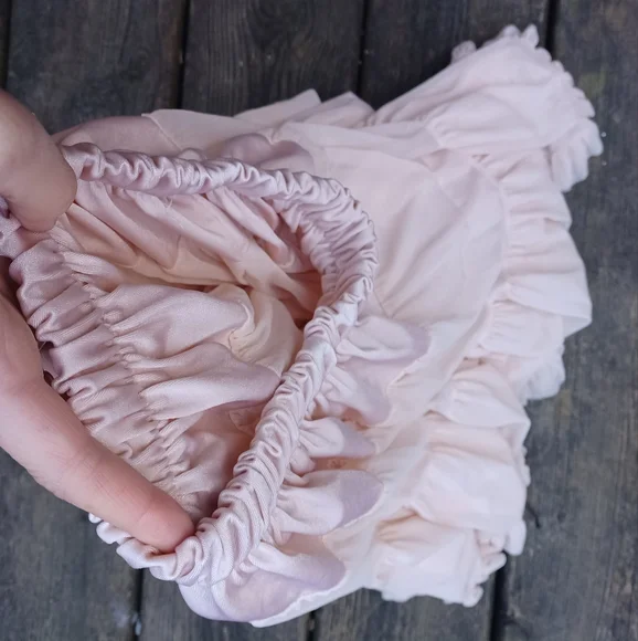 Light Pink Ruffled Skirt - Picture 2 of 3